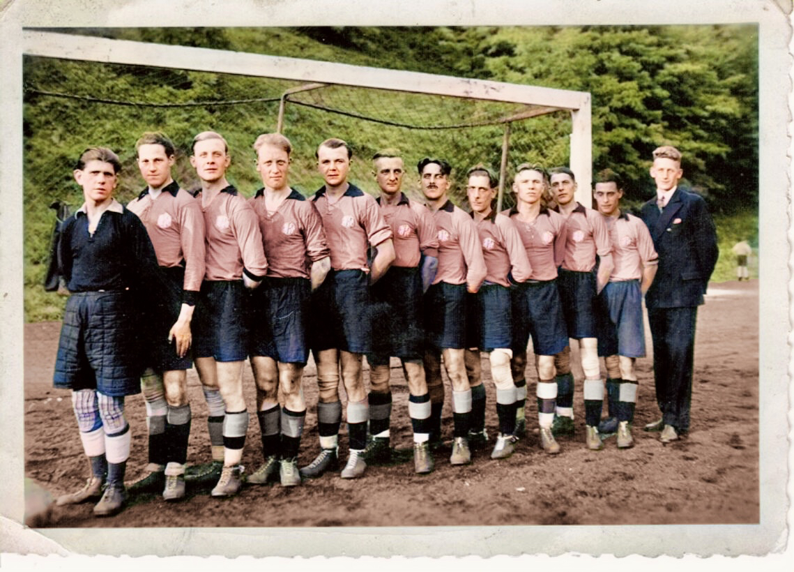 Historisches Mannschaftsfoto - 1928